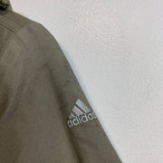 00s Khaki Adidas Long Coat Women's Medium