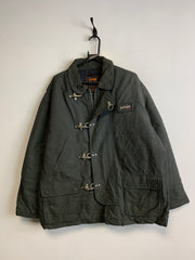 Dark Green Schott Bomber Jacket Men's Large