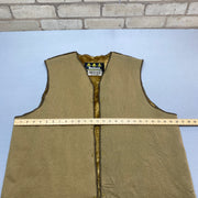 Brown Barbour Liner Vest Men's XL