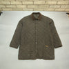 Khaki Green Barbour Jacket Men's Large