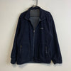 Navy and Grey Woolrich Reversible Fleece Jacket Men's XL