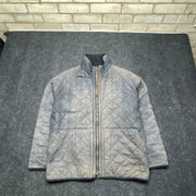 Blue Barbour Quilted Jacket Men's XL