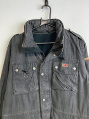 Grey Napapijri Utility Jacket Men's Medium