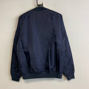 Navy MA-1 Bomber Jacket Men's Medium