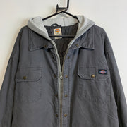 Grey Dickies Workwear Jacket Men's XXXL