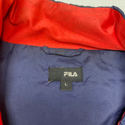 Navy Fila Gilet Men's Large