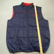 Navy Fila Gilet Men's Large