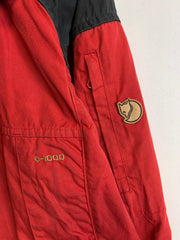 Red Fjallraven Raincoat Men's Large