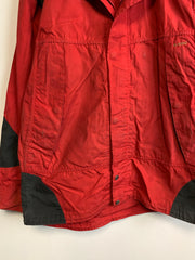 Red Fjallraven Raincoat Men's Large