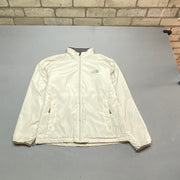 White North Face Jacket Women's Medium