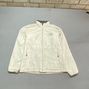 White North Face Jacket Women's Medium