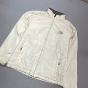 White North Face Jacket Women's Medium