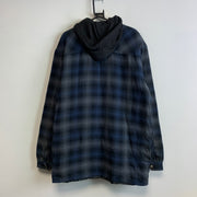 Navy Dickies Flannel Jacket Men's XL