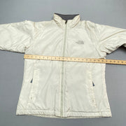 White North Face Jacket Women's Medium