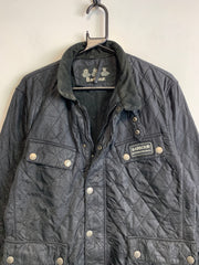 Navy Barbour Quilted Jacket Women's Large