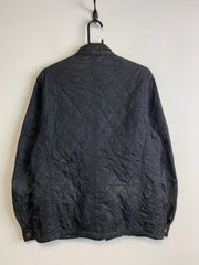 Navy Barbour Quilted Jacket Women's Large