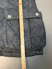 Navy Barbour Quilted Jacket Women's Large