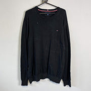 Black Tommy Hilfiger Knitwear Sweater Mens XXL