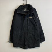 Black Helly Hansen Raincoat Women's Large