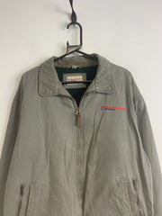 Grey Workwear Harrington Jacket Men's Large