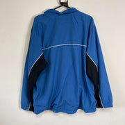 Blue Reebok Vintage Full Zip Windbreaker Mens Large