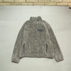 Grey L.L.Bean Sherpa Fleece Men's Medium