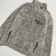 Grey L.L.Bean Sherpa Fleece Men's Medium