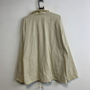 Vintage 90s Beige Adidas Windbreaker Men's Large