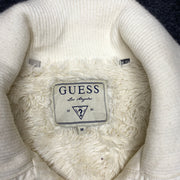 White Guess Jacket Women's Medium