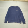 Vintage 90s Navy Nike Sweatshirt Men's Medium