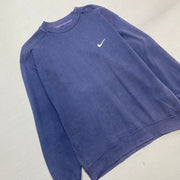 Vintage 90s Navy Nike Sweatshirt Men's Medium