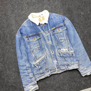 Blue Denim Jacket Men's Large