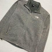 Black North Face Fleece Jacket Men's Medium