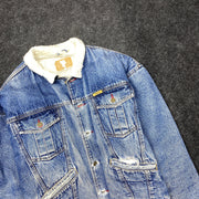 Blue Denim Jacket Men's Large