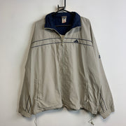 Vintage 90s Grey Adidas Windbreaker Men's XL