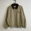 Vintage Beige Workwear Jacket Men's Large