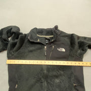 Black North Face Sherpa Fleece Jacket Women's Medium