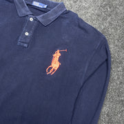 Blue Ralph Lauren Polo Top Men's Large