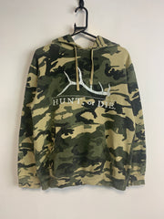 Camo Print Hoodie Men's Small