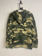 Camo Print Hoodie Men's Small