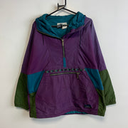 Purple and Turquoise L.L.Bean Jacket Women's Medium