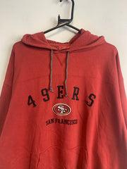 Red NFL SF 49ers Hoodie Men's XL