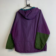 Purple and Turquoise L.L.Bean Jacket Women's Medium