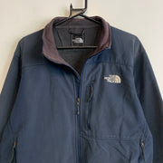 Navy North Face Soft Shell Jacket Men's Large