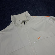 White Nike Jacket Women's  Large