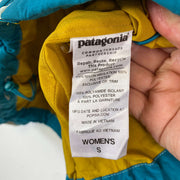 Green Blue Patagonia Padded Jacket Womens Small