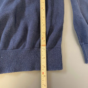 Navy Tommy Hilfiger V-Neck Sweater Knitwear Mens Small