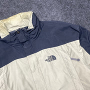 White North Face Jacket Men's Medium