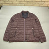 Maroon Tommy Hilfiger Puffer Jacket Men's XXL