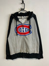 Black and Grey NHL Hoodie Men's Medium